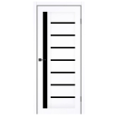 PVC Deluxe Durvju Komplekts Korfad Arkadia Balts