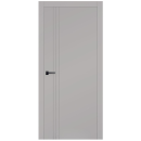 Krāsotu Durvju Komplekts Korfad Salin Gaiši pelēka akriluretāna emalja (RAL 7047)