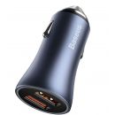 Baseus TZCCJD-A0G USB Car Charger 40W, Grey