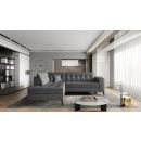 Eltap Lanvin Vero Corner Pull-Out Sofa 210x260x93cm, Grey (CO-LAN-LT-05VER)