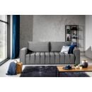 Угловой диван Eltap Lazaro раскладной 247x97x92 см, универсальный, серый (Laz_40)