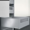 Blum myLegrabox C-Pure Inner Drawer with Cross Gallery, 550mm, Carbon/Inox (53.55.05.77)