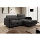 Eltap Gomsi Raquel Corner Pull-Out Sofa 165x228x100cm, Grey (CO-GOM-RT-05RAQ)