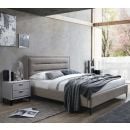 Home4You Celine Bed Frame 160x200cm, Without Mattress, Beige