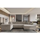 Eltap Montez Sola Corner Pull-Out Sofa 180x340x93cm, Beige (CO-MON-RT-18SO)