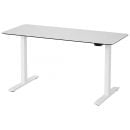 Martin Compact Electric Height Adjustable Desk 140x80cm White (28-7043-X1)