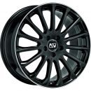 Msw 30 Alloy Wheel 7.5x18, 5x114 Black (W19319505TGA)