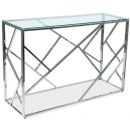 Signal Escada S Bar Table 100x30x78cm, Chrome/Glass (ESCADASTRS)