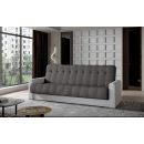 Угловой диван Eltap Garett раскладной 210x85x90 см, универсальный, серый (Gar_03)