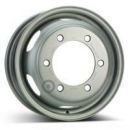 Kfz 8360 Steel Wheels 5.5"x15", 6x205 Silver (48901)