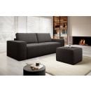 Eltap Pull-Out Sofa 260x104x96cm Universal Corner, Brown (SO-SILL-22FL)