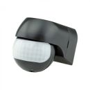 Kustības sensors Ecolight PIR CP-4C 12m, 180°, Melna (EC20325)
