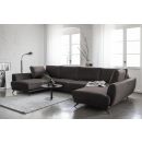 Eltap Larco Riviera Corner Pull-Out Sofa 191x362x90cm, Grey (CO-LA-97RIV)