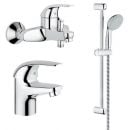 Grohe Euroeco, Душевая система, Хромированная (124428)