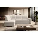 Eltap Siber Inari Corner Pull-Out Sofa 186x270x93cm, Beige (CO-SIB-LT-22IN)