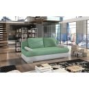Угловой диван Eltap Milo с выдвижным механизмом, 213x60x90 см, универсальный, зеленый (Mi13)