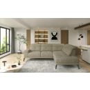 Eltap Theodore Marte Corner Sofa 200x275x77cm, Beige (CO-THE-RT-20MA)