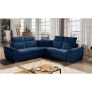 Eltap Federico Kronos Corner Pull-Out Sofa 60x268x102cm, Blue (Fed_38)