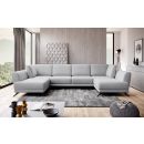 Eltap Larco Sola Corner Pull-Out Sofa 191x362x90cm, Grey (CO-LA-04SO)