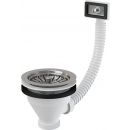 Alca A38 Drain 25mm White/Black (210120)