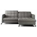 Eltap Lorelle Solar Corner Pull-Out Sofa 160x225x105cm, Grey (Lore_24)