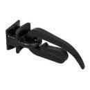 Dekorika Aspen Plastic Slides with One Hook, 30pcs, Black