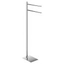 Gedy Towel Holder Stand Trilly 34cm, Chrome (TR31-13)