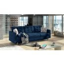 Eltap Asgard Retractable Sofa 235x95x73cm Universal Corner, Blue (Ask_14)