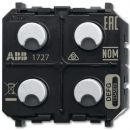 Abb SSA-F-2.2.PB.1-WL Wireless Sensor/Wall Switch 2/2-w Black (2CKA006200A0110)