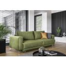 Eltap Elise Extendable Sofa 250x95x90cm Universal Corner, Green (SO-ELI-33LO)