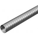 Europlast TG120 Stainless Steel Corrugated Air Duct 3m, 120mm, Silver