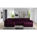 Угловой раскладной диван Eltap Bonito Velvetmat 175x350x92 см, фиолетовый (CO-BON-RT-25VE)