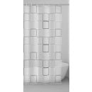 Dušas Aizkars Gedy Domino 240x200cm Pelēks, (TVI13291830)