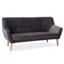 Signal Nordic 3 Incredibly Comfortable Sofa, 75x180x90cm, Grey (NORDIC3V14)