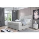 Eltap Meron Continental Bed 180x200cm, With Mattress, White (Mer_07_1.8)