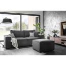 Извлекаемый диван Eltap угловой универсальный 260x104x96 см, серый (SO-SILL-06NU)