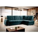 Eltap Sado Luxury Corner Pull-Out Sofa 192x272x95cm, Green (CO-SAD-RT-39LU)