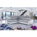 Eltap Loreto Sawana/Soft Pull-Out Corner Sofa 60x260x102cm, Grey (Lor_56)