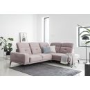 Eltap Theodore Loco Corner Sofa 200x275x77cm, Pink (CO-THE-RT-24LO)