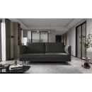 Угловой диван Eltap Revi с выдвижным механизмом, 215x92x98 см, универсальный, серый (SO-REV-05FL)