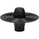 Vilpe CM 110 Roof Ventilation Pipe Black/RAL9005