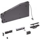 ITALIANA F KIARO mechanism for sliding doors, black nickel-plated (323.460.30.600)