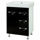 Sanservis Laura 60 bathroom sink with cabinet Como 60