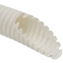 Corrugated Conduit 25mm Without Drawstring, White (1425_H10)