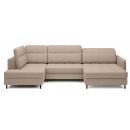 Eltap Berrto Corner Sofa 165x306x100cm Right corner, Beige (CO-BER-RT-20AUB)