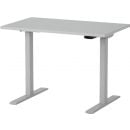 Martin Electric Height Adjustable Desk 100x80cm Grey/Stone Grey (28-0694-10)