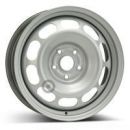 Tērauda disks Kfz 9987 6.5x17, 5x114.3 Sudraba (9987)