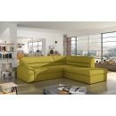 Eltap Elano Ontario Corner Pull-Out Sofa 65x212x90cm, Yellow (EL16)