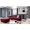 Eltap Bellis Extendable Sofa 220x90x83cm Universal Corner, Violet (SO-BEL-25LO)