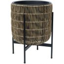 Puķu Pods Home4you Wicker, 38x49cm